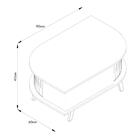 Mesa De Centro Indianápolis - Madetec