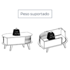 Mesa De Centro Indianápolis - Madetec