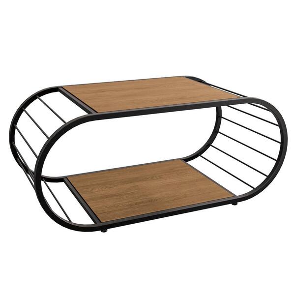 Mesa De Centro Industrial 90 Cm Li039 Kpb