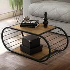 Mesa De Centro Industrial 90 Cm Li039 Kpb