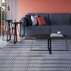 Mesa De Centro Industrial Complementos Preto