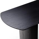 Mesa De Centro Iolanda Retangular 160 Cm Carvalho Preto