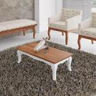 Mesa De Centro Italy - Imbuia/branco