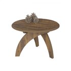 Mesa De Centro Jade Em Mdf Artely