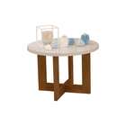 Mesa De Centro Jb 8001 Luxo Pérola Com Caramelo – Jb Bechara