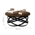 Mesa De Centro Lérida Canela