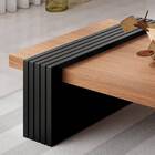 Mesa De Centro Lívia Nature Preto Tana Decor