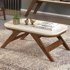 Mesa De Centro Livy Caiena Creme