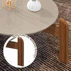 Mesa De Centro Lizz Off White/cedro - Casa D