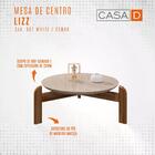 Mesa De Centro Lizz Off White/cedro - Casa D