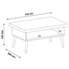 Mesa De Centro Lucca Artely