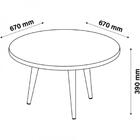 Mesa De Centro Luiza Branca