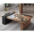 Mesa De Centro Luna Com Espelho - Hb Móveis