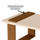 Mesa De Centro Luxo Nature/preto 8020 - Jb Bechara