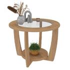 Mesa De Centro Mdf 60 Cm Sala De Estar 4 Arly