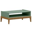 Mesa De Centro Mdf/madeira Maciça 2911 Milao Fnt