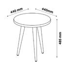 Mesa De Centro Mdf Skinny Patrimar