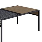 Mesa De Centro Metalic 80x50cm Estilo Industrial Móvel Na Cai