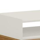 Mesa De Centro Milão Off White/freijó 2911bf - Finestra