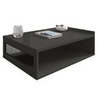 Mesa De Centro Moderna Em Mdf Dunamis Sala De Estar 91x70 Cm