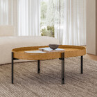 Mesa De Centro Monaco Nature/tauari Fosco - Linea Brasil