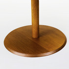 Mesa De Centro Monopé Laminada De Madeira Para Sala - 80 Cm -