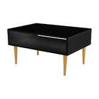 Mesa De Centro Multiuso Porte Urbano Preto