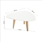 Mesa De Centro Munique  Madeira