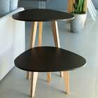 Mesa De Centro Munique Preto - Falkk