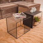 Mesa De Centro Murilo Estilo Industrial Ambiente Principal Es