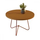 Mesa De Centro Nature/bronze 8006 - Jb Bechara