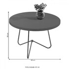 Mesa De Centro Nature/bronze 8006 - Jb Bechara