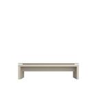 Mesa De Centro New Lincoln 120 Cm - Cinamomo C/ Off White Fos