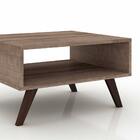 Mesa De Centro Nicho Retangular Retrô Rt3020  Rústico