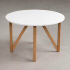 Mesa De Centro Nina Yescasa Amêndoa/branco