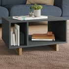 Mesa De Centro Nomad Cinza/castanho - Appunto