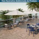 Mesa De Centro Noronha Grande - Cinza