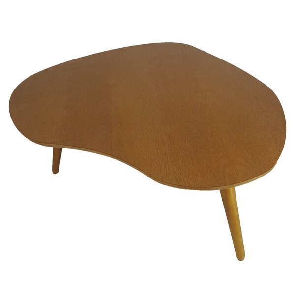 Mesa De Centro Orgânica Madeira