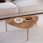 Mesa De Centro Organica Pe Metal Dou 28015 Artesano