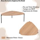 Mesa De Centro Organica Pe Metal Pr 28014 Artesano