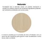 Mesa De Centro Oval 91cm Com Rodízios Multimóveis Cr45310