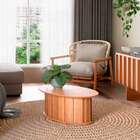 Mesa De Centro Oval Jude Freijó