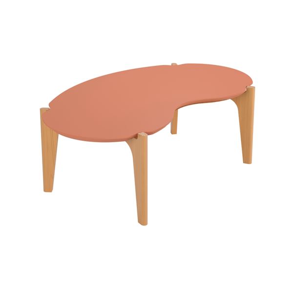 Mesa De Centro Oval Kiev Luanda Freijó