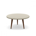 Mesa De Centro P/sala Pés Palito Legs Patrimar White White