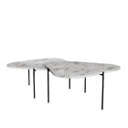 Mesa De Centro Palheta 100% Mdf 130x  65x 30  Atenna