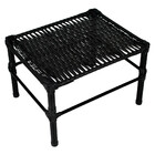 Mesa De Centro Para Área Externa Retangular Bela Em Fibra Sin