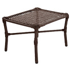 Mesa De Centro Para Área Externa Retangular Vitória De Fibra