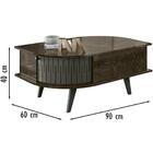 Mesa De Centro Para Sala 2 Portas 3071 Mdt