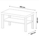 Mesa De Centro Para Sala 80 Cm Arly