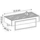 Mesa De Centro Para Sala Com Espelho 21184 Dj Moveis